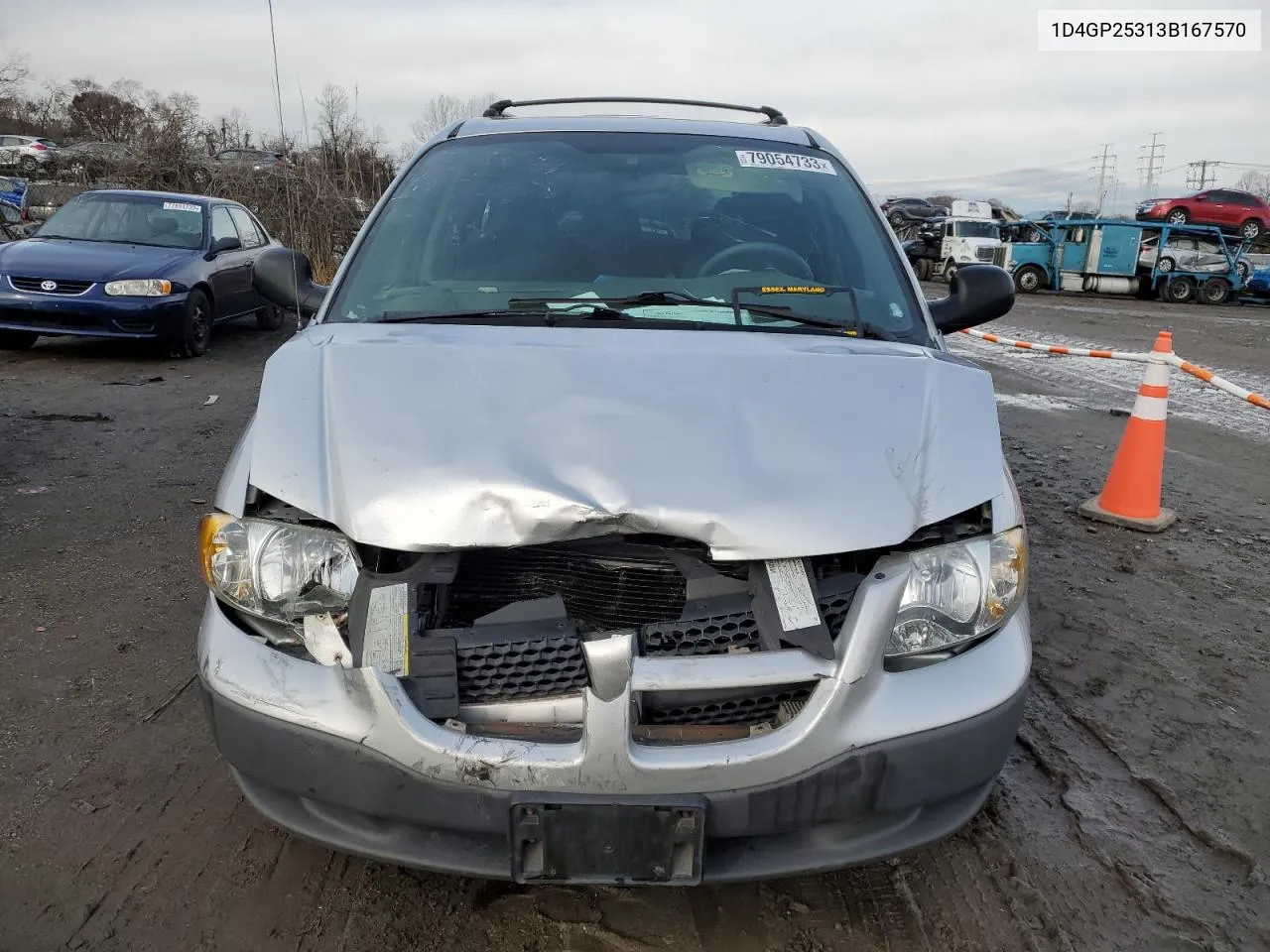 2003 Dodge Caravan Se VIN: 1D4GP25313B167570 Lot: 79054733