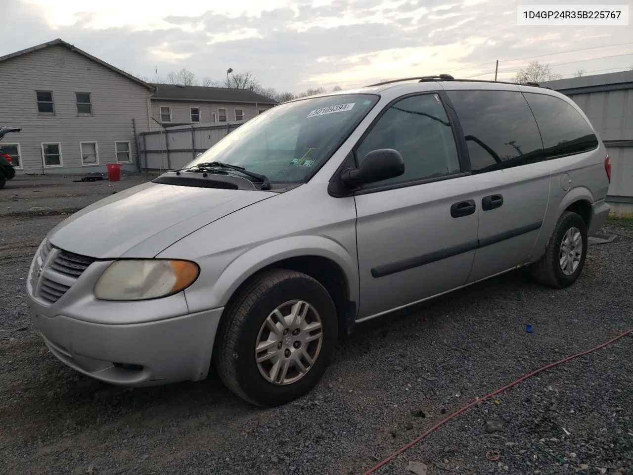 2005 Dodge Grand Caravan Se VIN: 1D4GP24R35B225767 Lot: 50109394