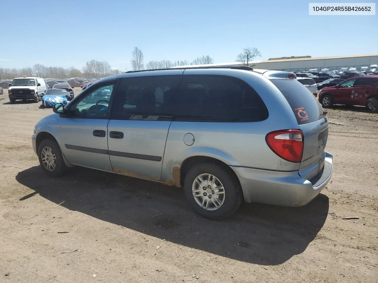 2005 Dodge Grand Caravan Se VIN: 1D4GP24R55B426652 Lot: 52293634