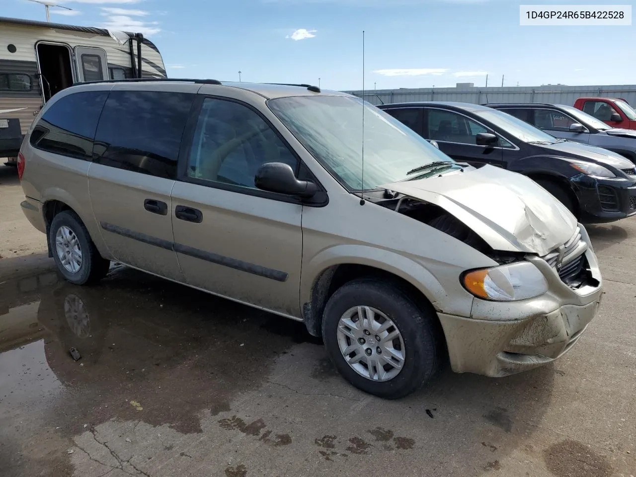 2005 Dodge Grand Caravan Se VIN: 1D4GP24R65B422528 Lot: 52874454