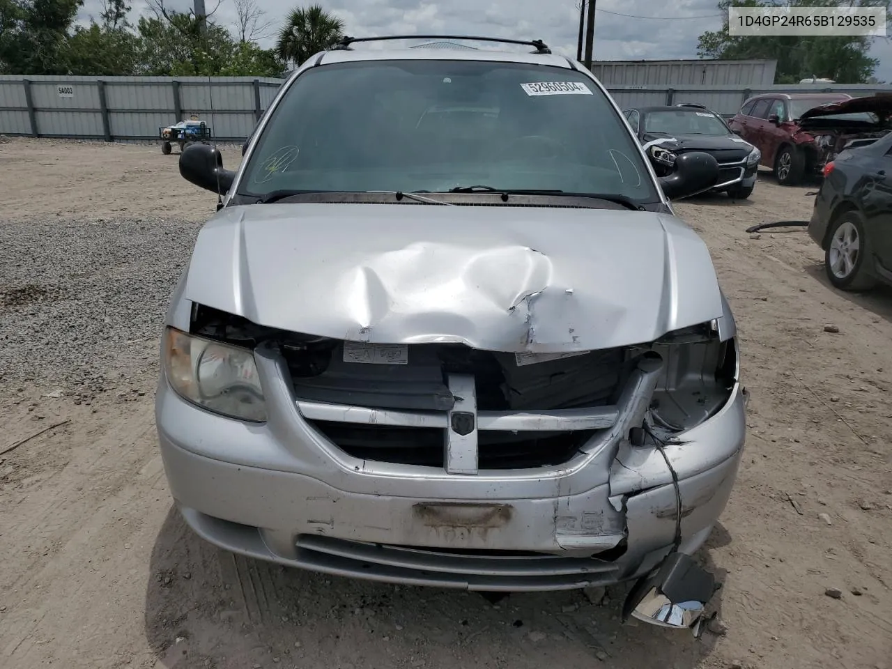 2005 Dodge Grand Caravan Se VIN: 1D4GP24R65B129535 Lot: 52960504