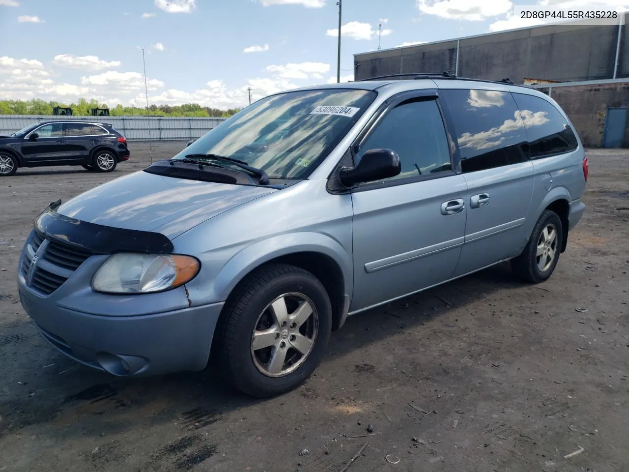 2005 Dodge Grand Caravan Sxt VIN: 2D8GP44L55R435228 Lot: 53096204