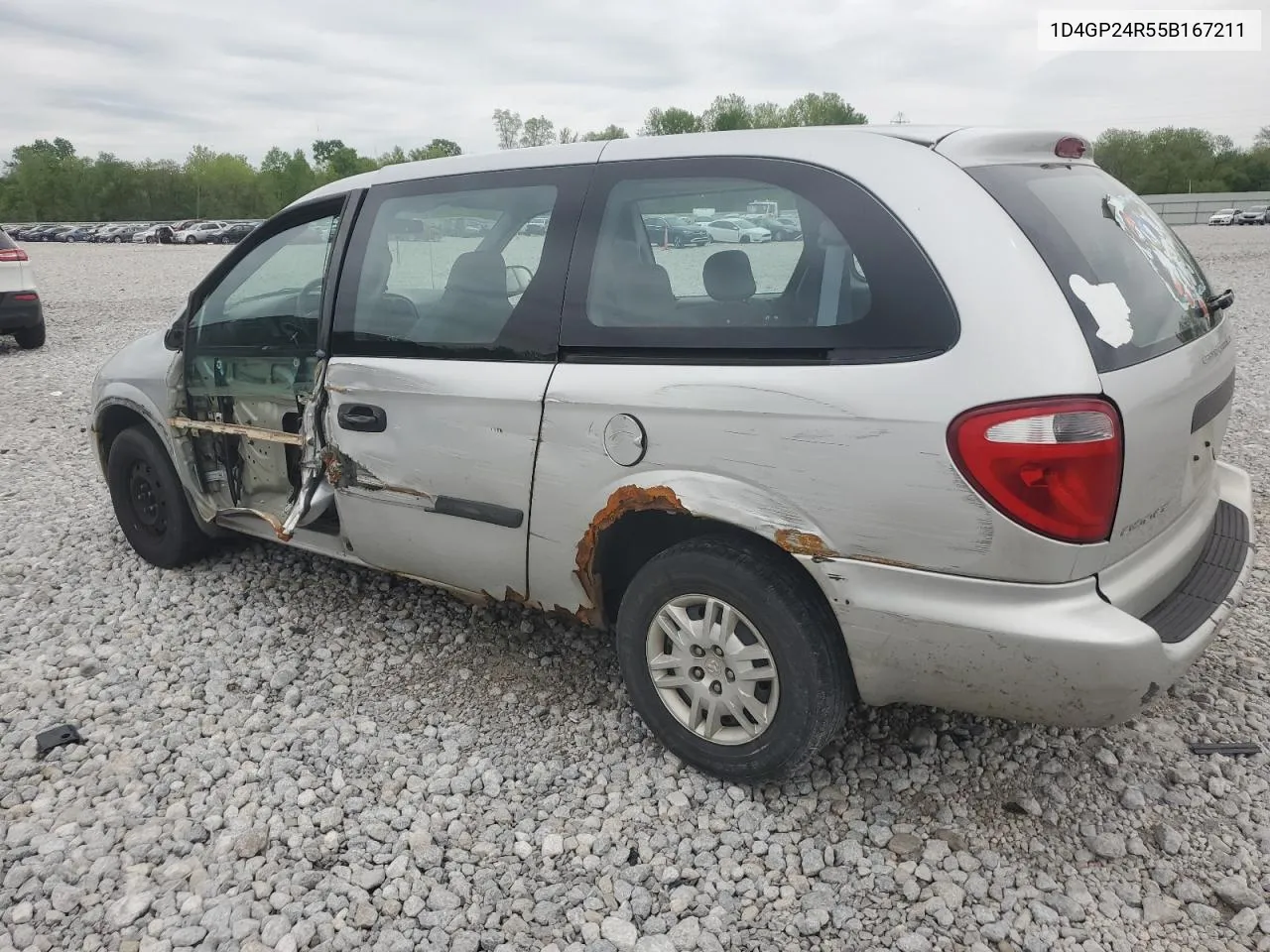 2005 Dodge Grand Caravan Se VIN: 1D4GP24R55B167211 Lot: 53671714