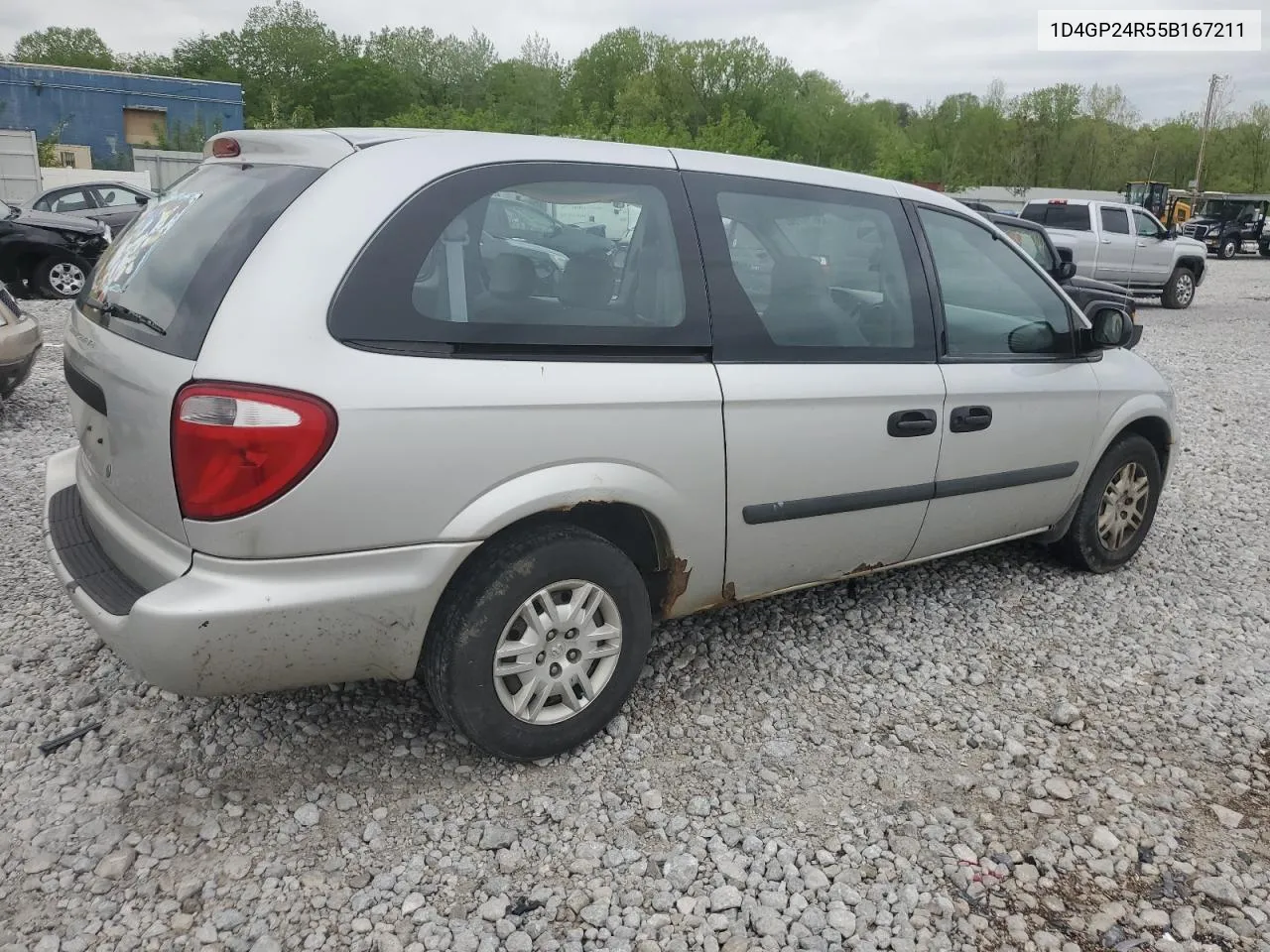 2005 Dodge Grand Caravan Se VIN: 1D4GP24R55B167211 Lot: 53671714