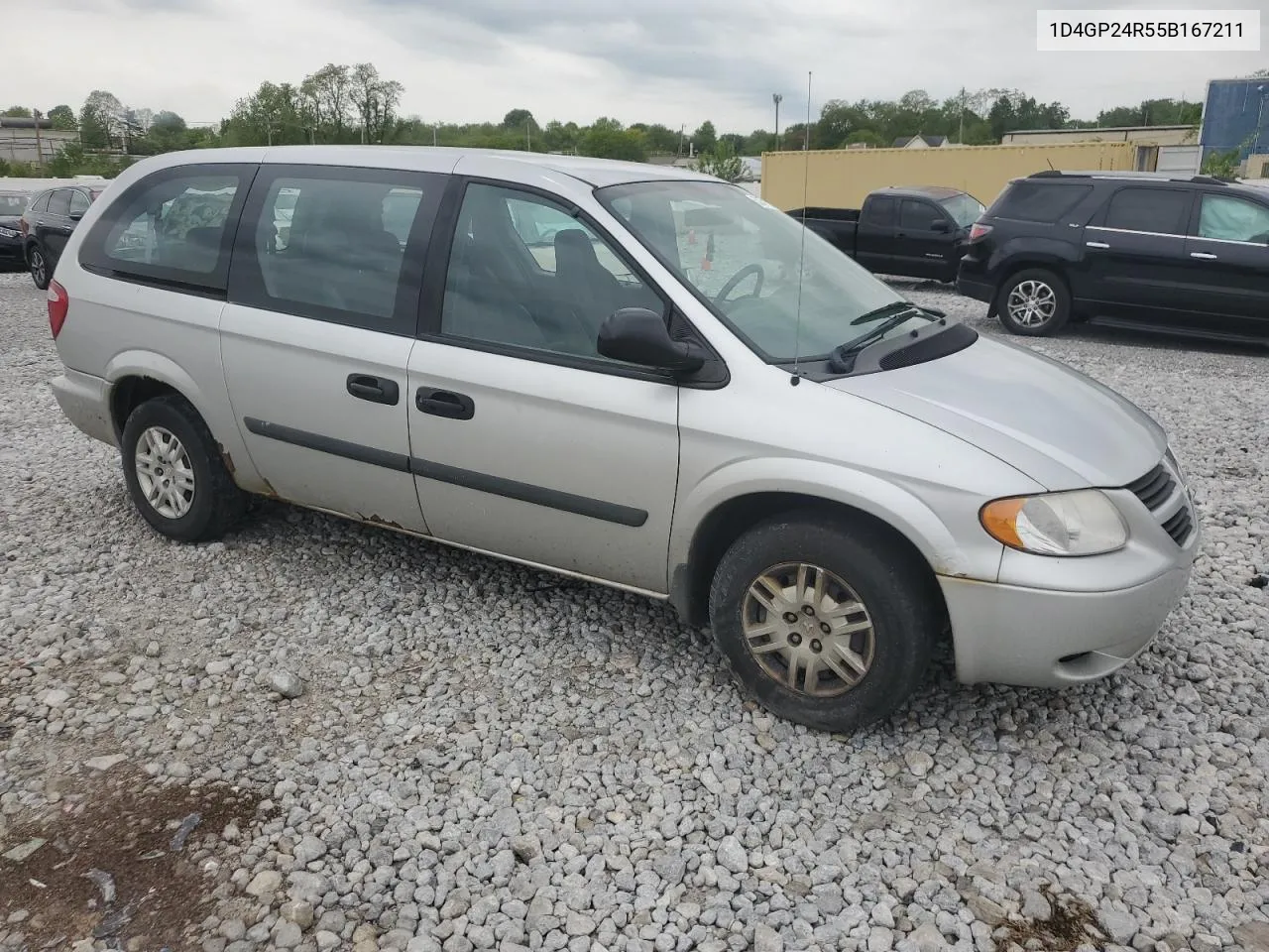 2005 Dodge Grand Caravan Se VIN: 1D4GP24R55B167211 Lot: 53671714