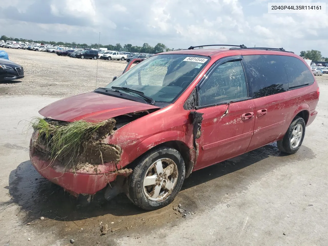 2005 Dodge Grand Caravan Sxt VIN: 2D4GP44L35R114161 Lot: 54014544