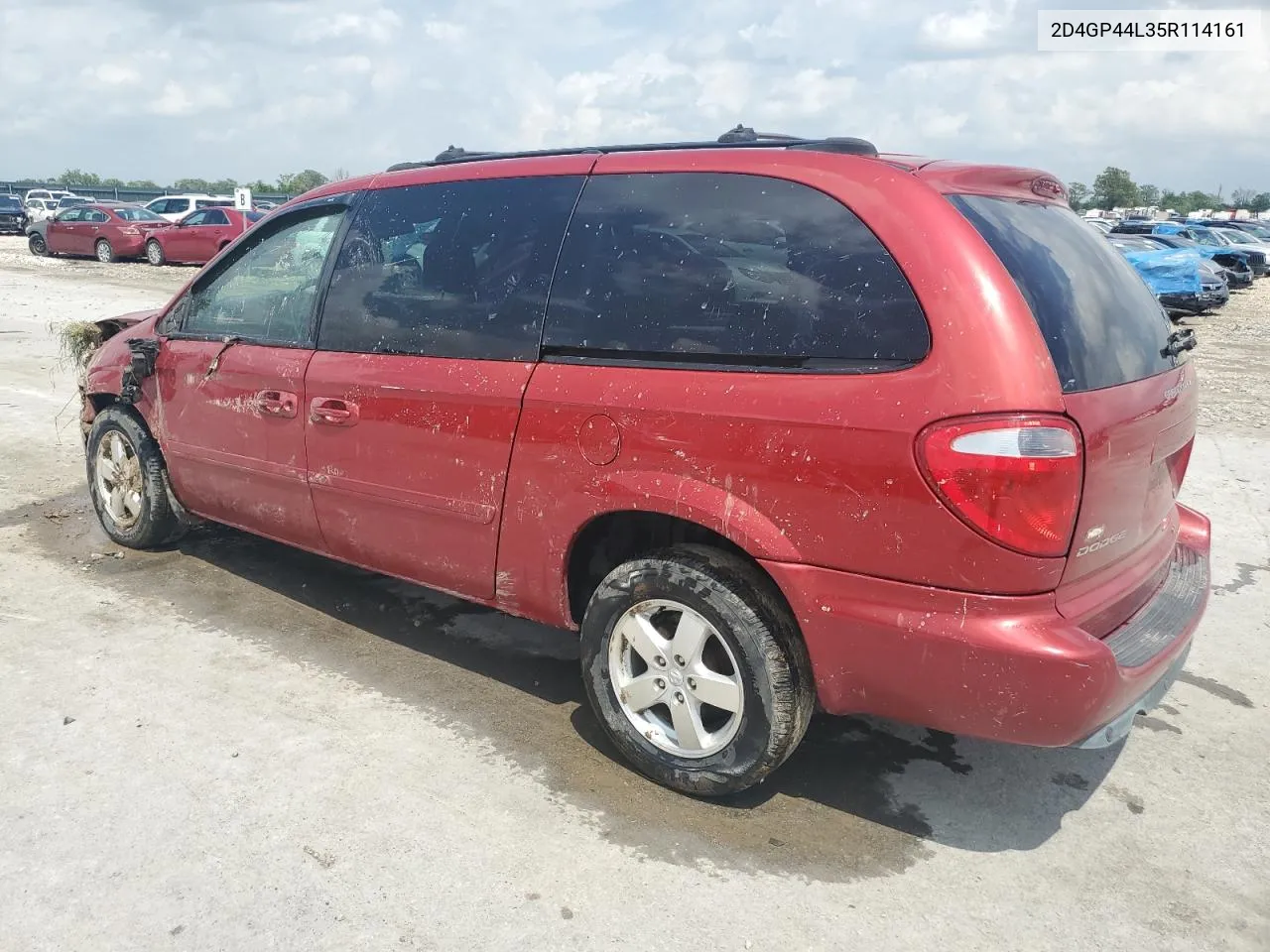 2005 Dodge Grand Caravan Sxt VIN: 2D4GP44L35R114161 Lot: 54014544