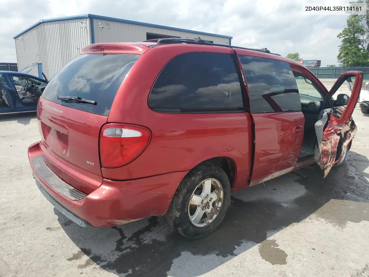 2005 Dodge Grand Caravan Sxt VIN: 2D4GP44L35R114161 Lot: 54014544