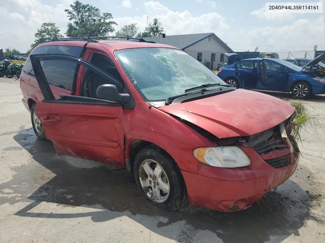 2005 Dodge Grand Caravan Sxt VIN: 2D4GP44L35R114161 Lot: 54014544