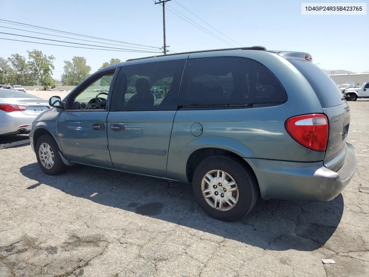 2005 Dodge Grand Caravan Se VIN: 1D4GP24R35B423765 Lot: 54031104