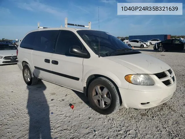 2005 Dodge Grand Caravan Se VIN: 1D4GP24R35B321639 Lot: 54218864