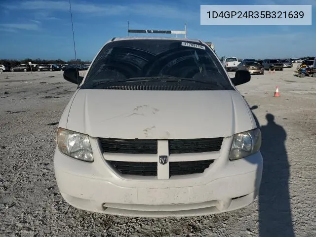 2005 Dodge Grand Caravan Se VIN: 1D4GP24R35B321639 Lot: 54218864