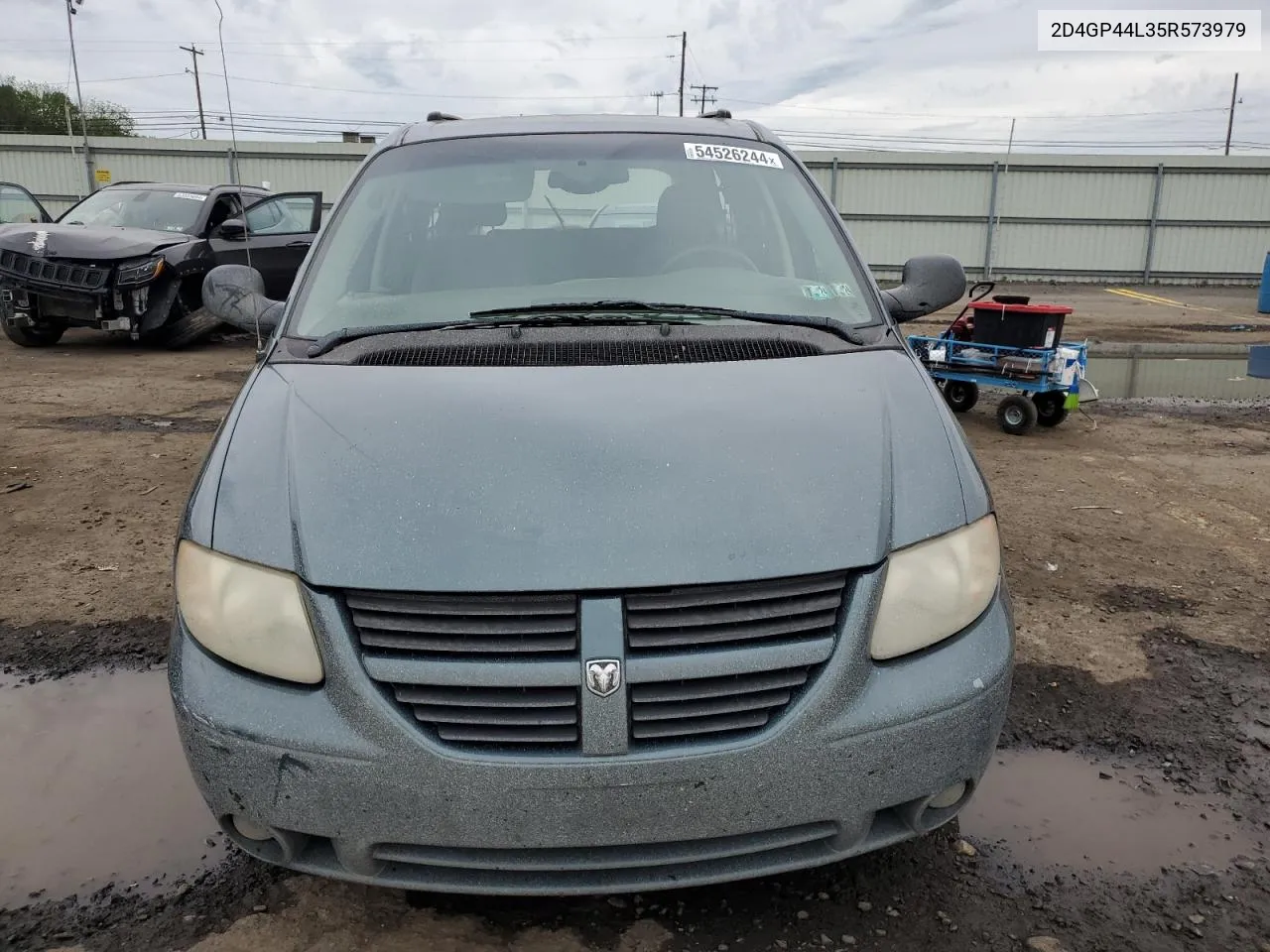 2005 Dodge Grand Caravan Sxt VIN: 2D4GP44L35R573979 Lot: 54526244