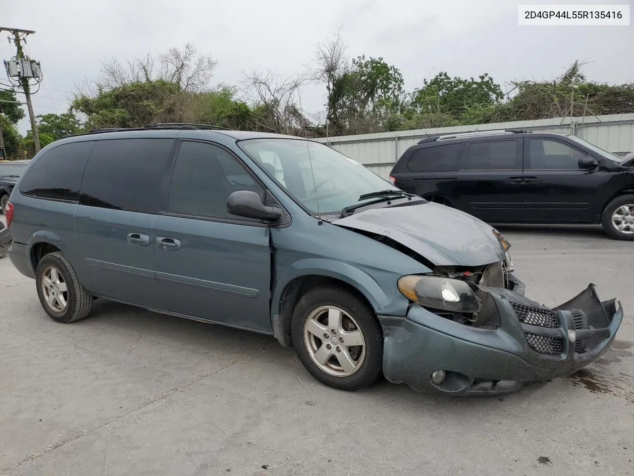 2D4GP44L55R135416 2005 Dodge Grand Caravan Sxt