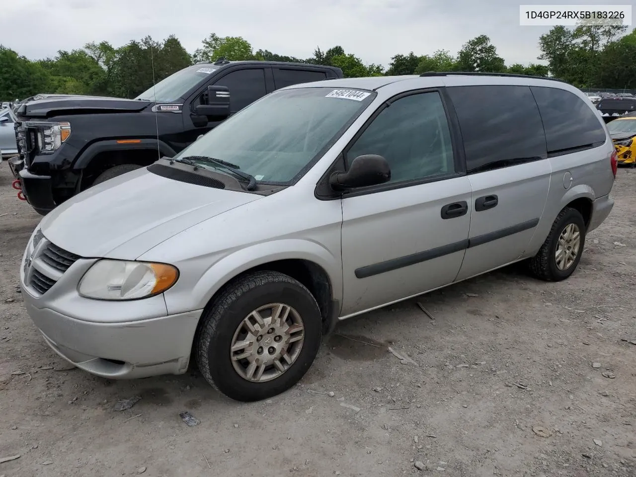 2005 Dodge Grand Caravan Se VIN: 1D4GP24RX5B183226 Lot: 54921044