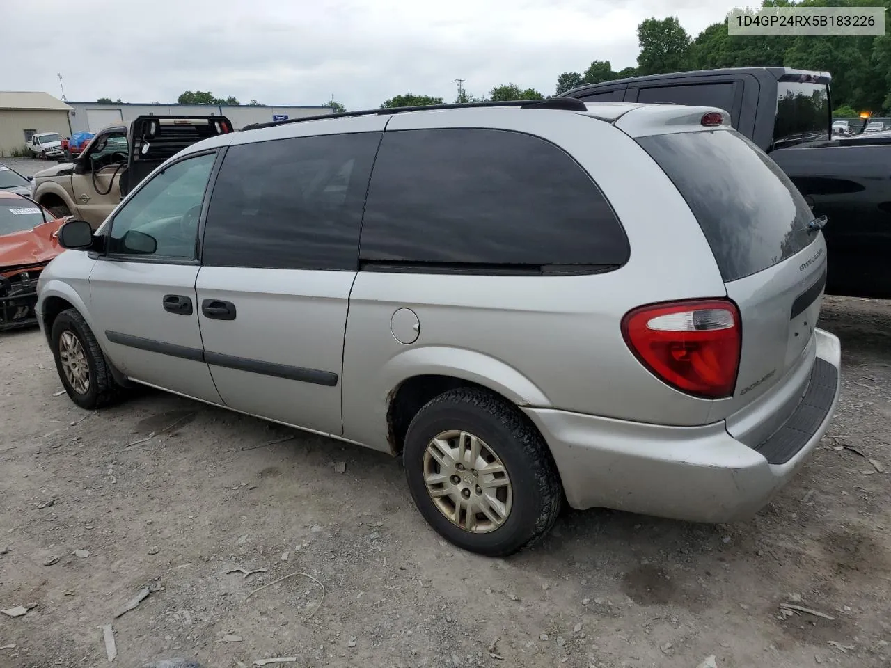 2005 Dodge Grand Caravan Se VIN: 1D4GP24RX5B183226 Lot: 54921044