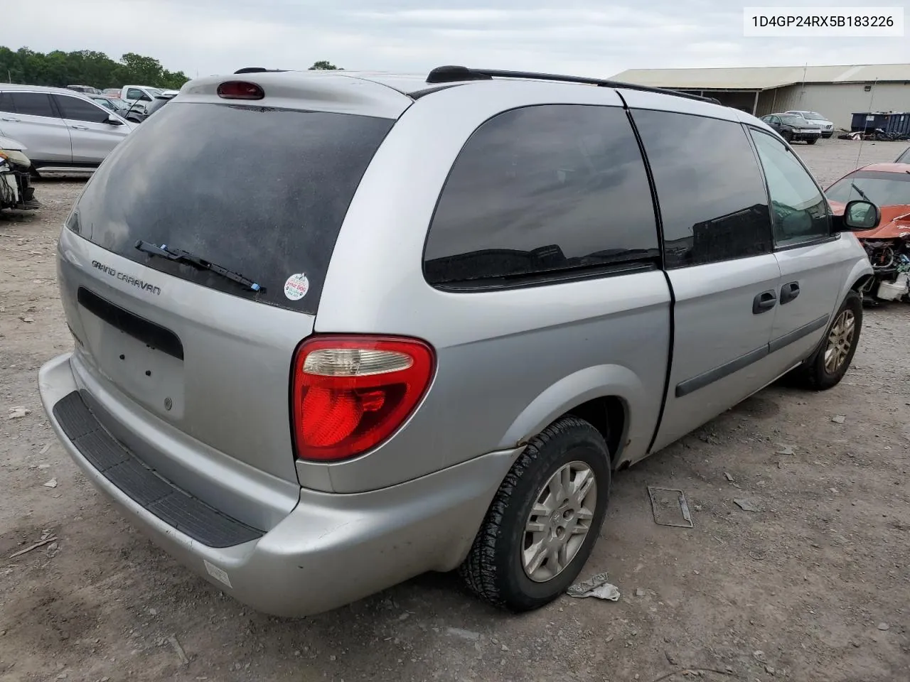 2005 Dodge Grand Caravan Se VIN: 1D4GP24RX5B183226 Lot: 54921044