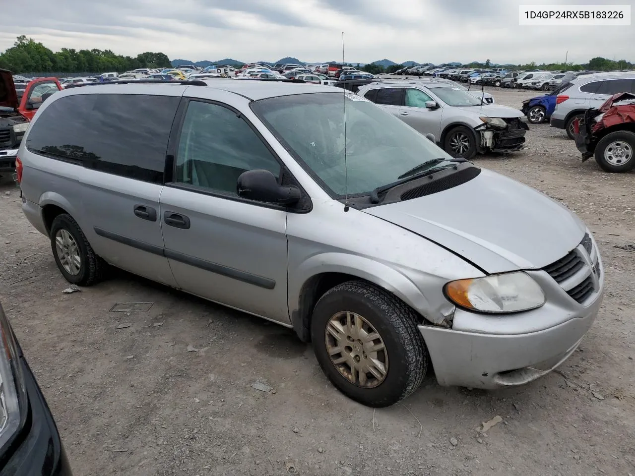 2005 Dodge Grand Caravan Se VIN: 1D4GP24RX5B183226 Lot: 54921044