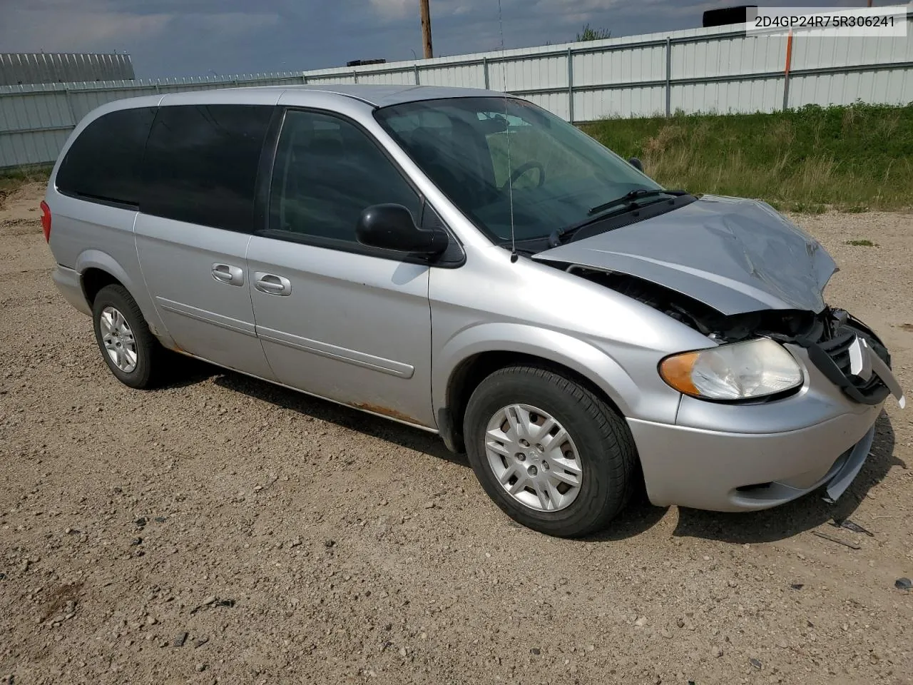 2005 Dodge Grand Caravan Se VIN: 2D4GP24R75R306241 Lot: 55077524