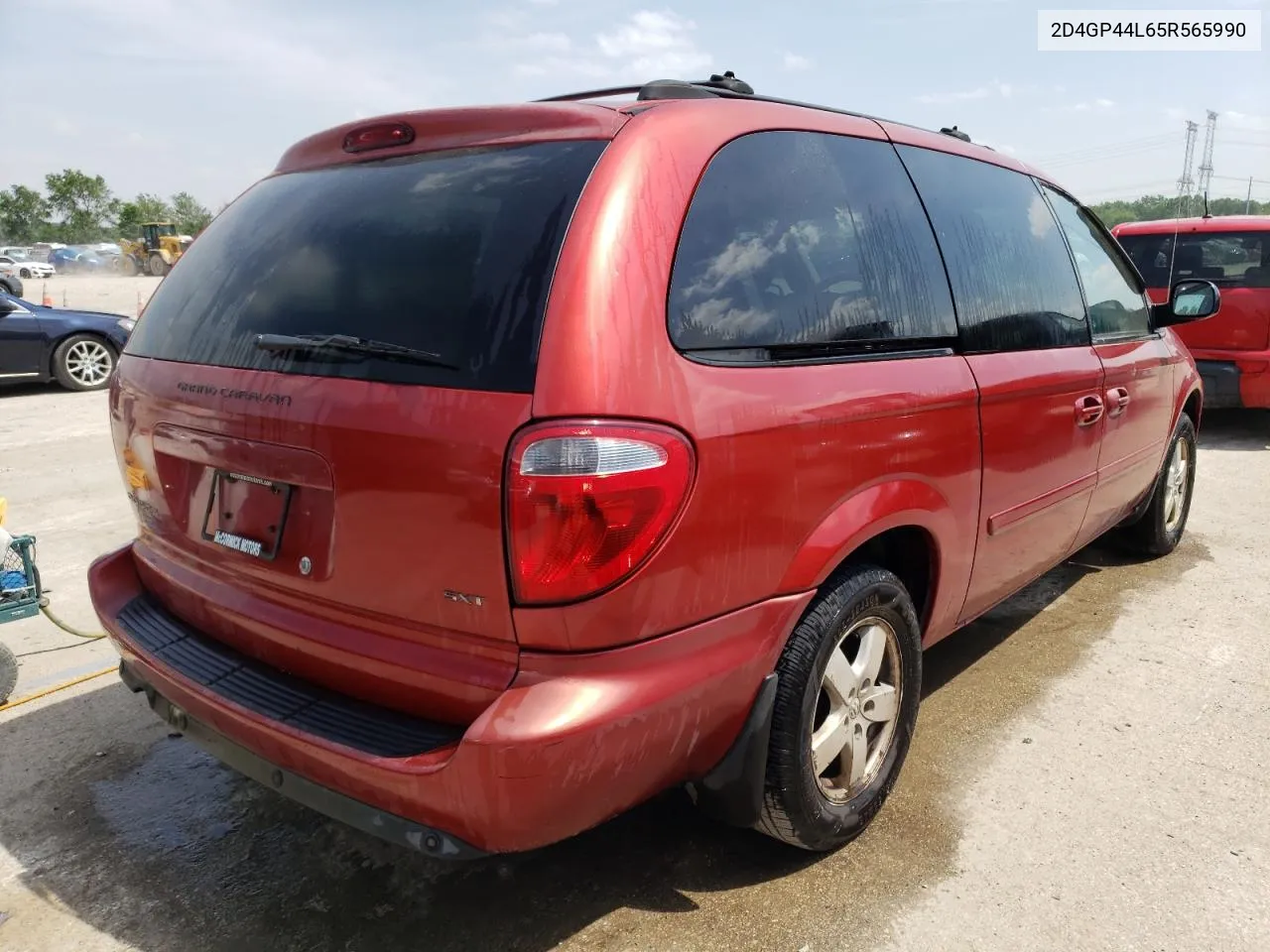 2005 Dodge Grand Caravan Sxt VIN: 2D4GP44L65R565990 Lot: 55479354