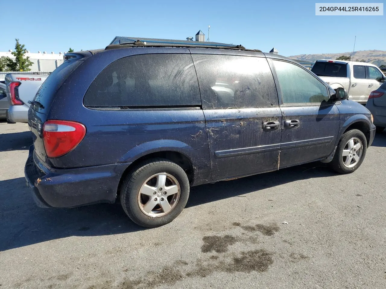 2005 Dodge Grand Caravan Sxt VIN: 2D4GP44L25R416265 Lot: 57584934