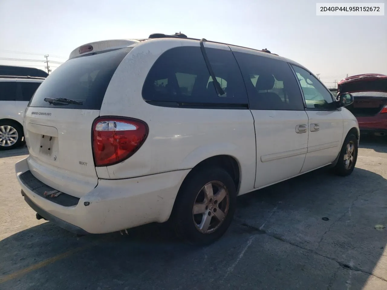 2005 Dodge Grand Caravan Sxt VIN: 2D4GP44L95R152672 Lot: 58289294