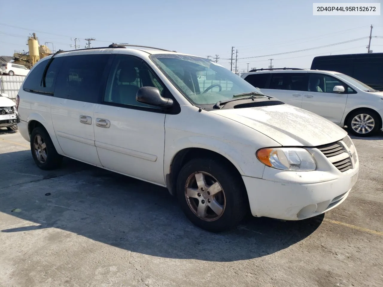 2005 Dodge Grand Caravan Sxt VIN: 2D4GP44L95R152672 Lot: 58289294