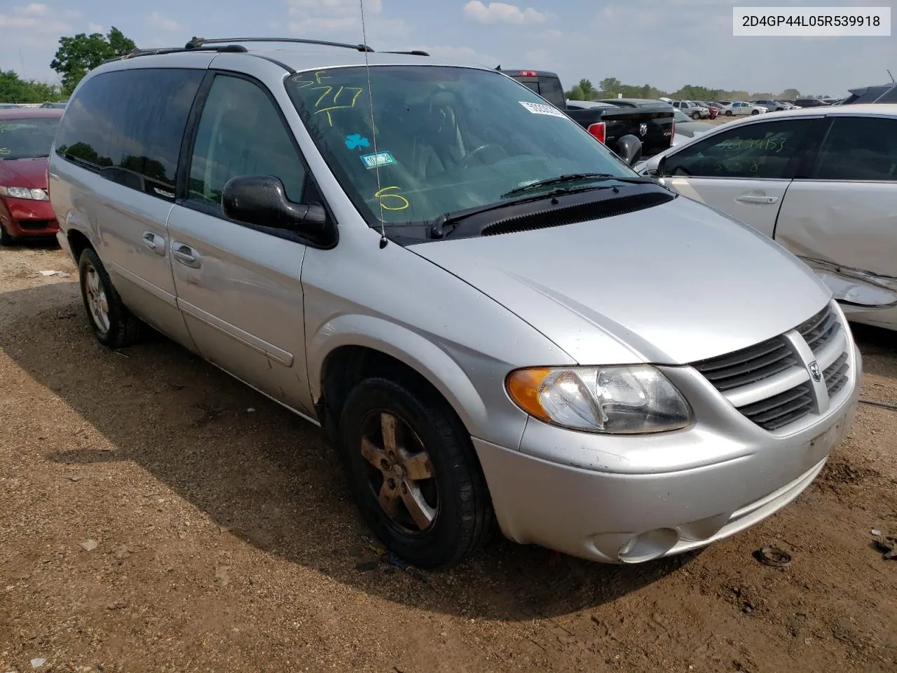 2005 Dodge Grand Caravan Sxt VIN: 2D4GP44L05R539918 Lot: 59206293