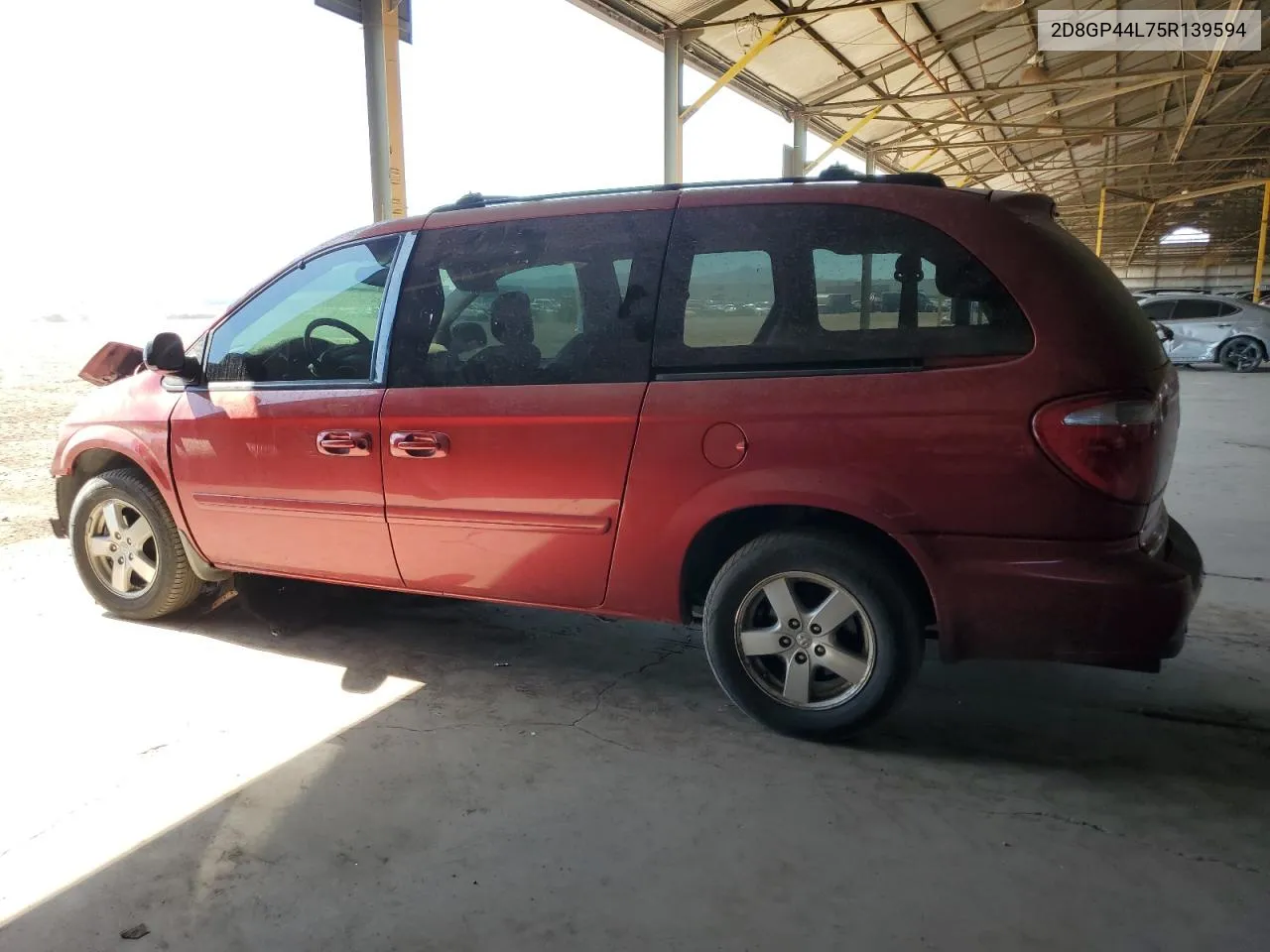 2005 Dodge Grand Caravan Sxt VIN: 2D8GP44L75R139594 Lot: 59492634