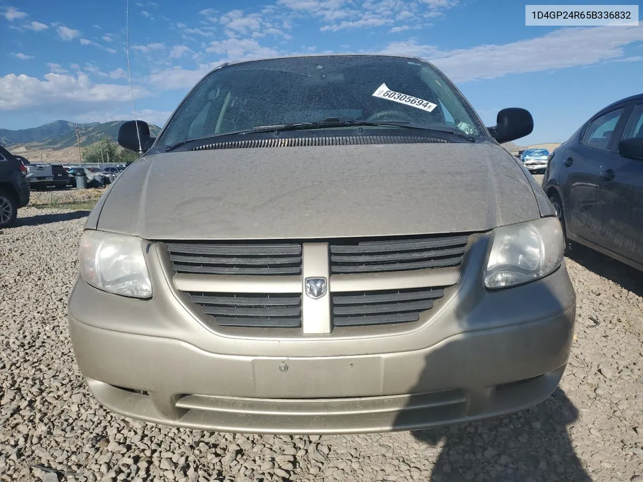 2005 Dodge Grand Caravan Se VIN: 1D4GP24R65B336832 Lot: 60305694