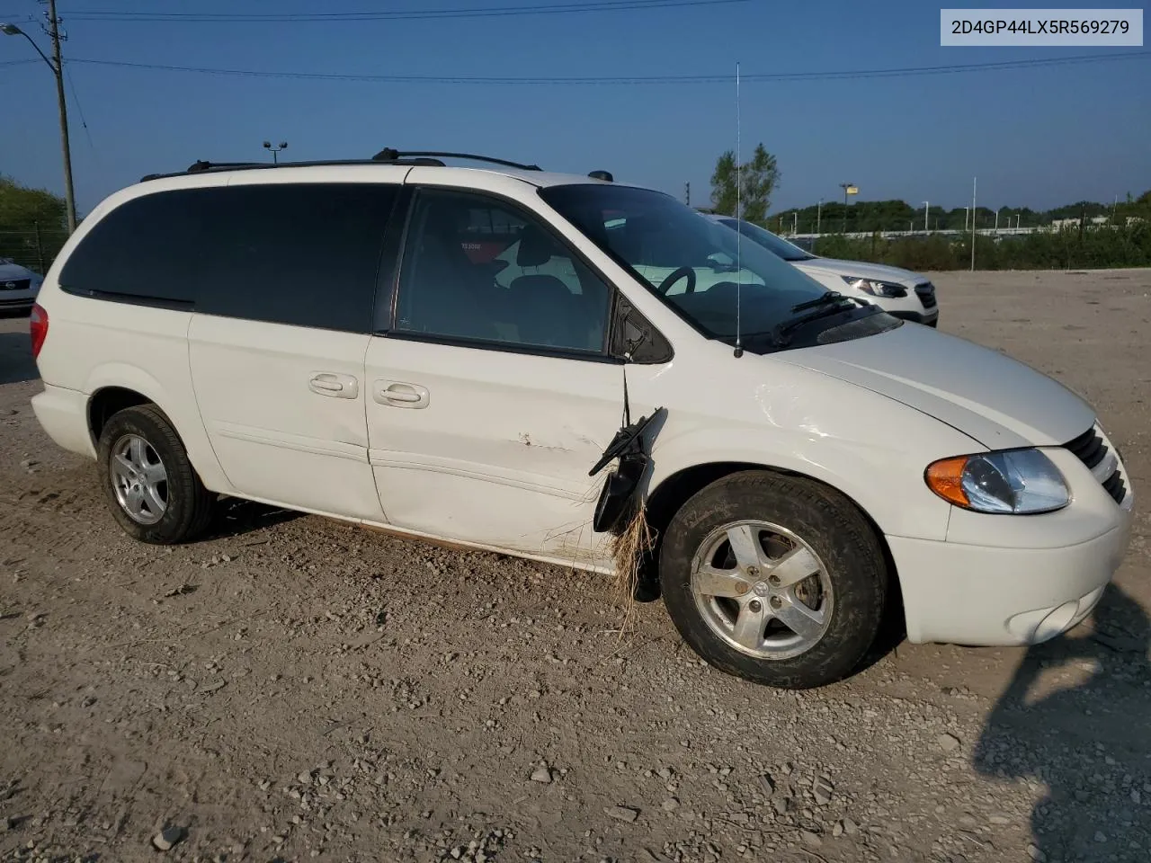 2005 Dodge Grand Caravan Sxt VIN: 2D4GP44LX5R569279 Lot: 65896854