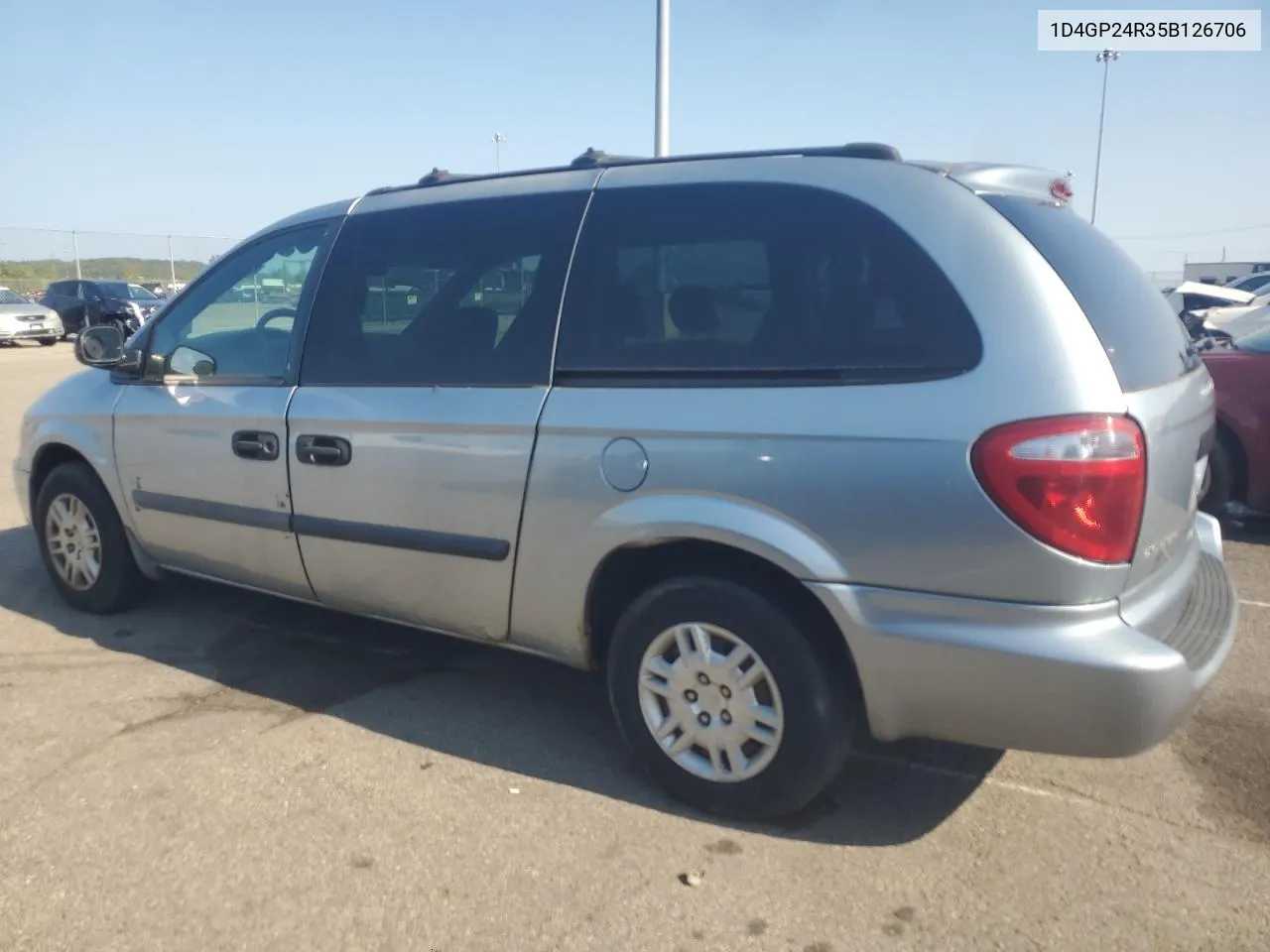 2005 Dodge Grand Caravan Se VIN: 1D4GP24R35B126706 Lot: 66764004