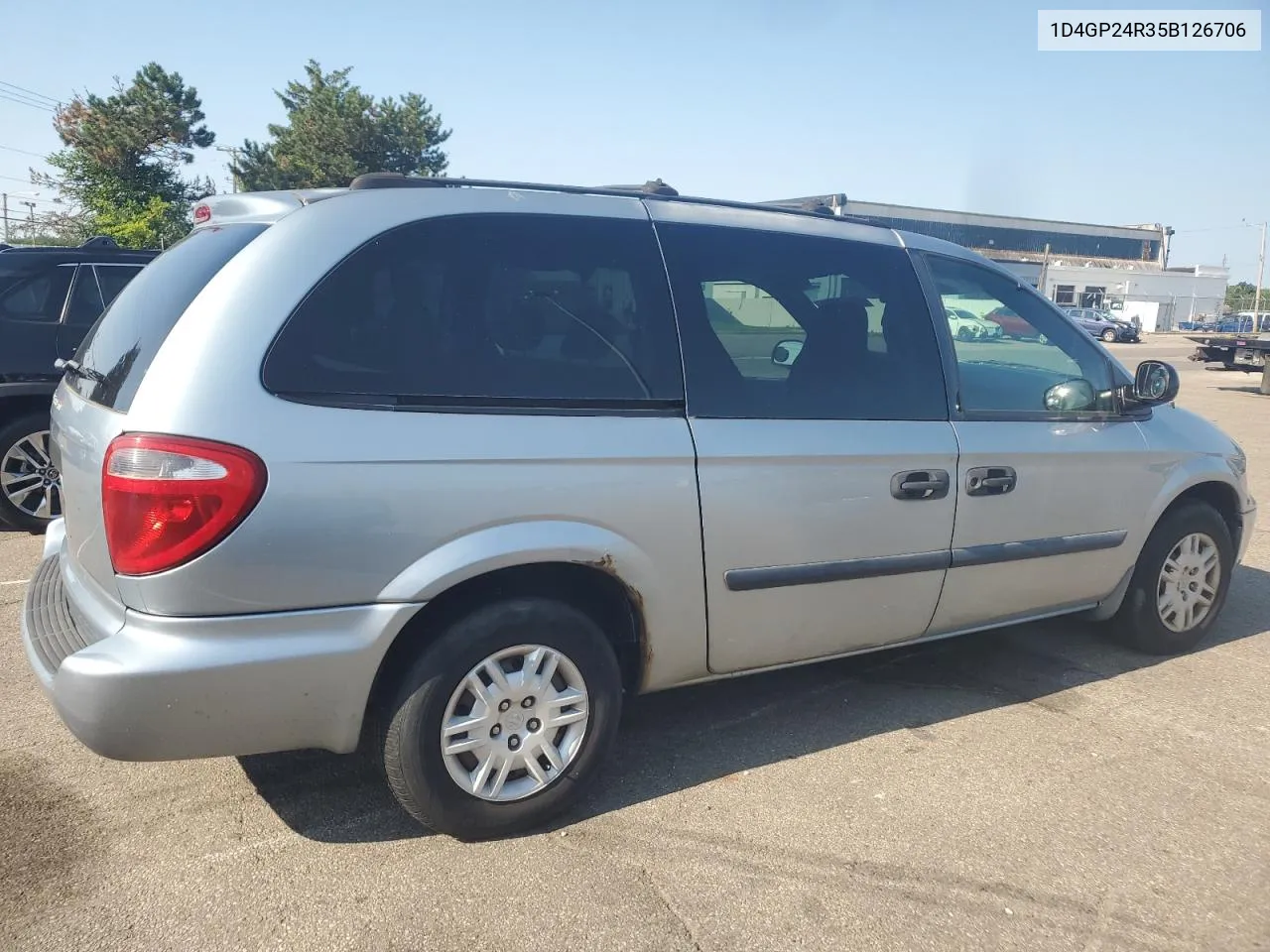 2005 Dodge Grand Caravan Se VIN: 1D4GP24R35B126706 Lot: 66764004