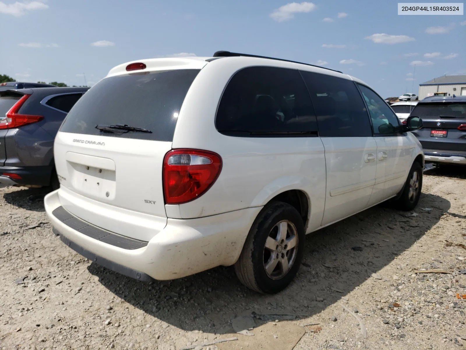 2D4GP44L15R403524 2005 Dodge Grand Caravan Sxt