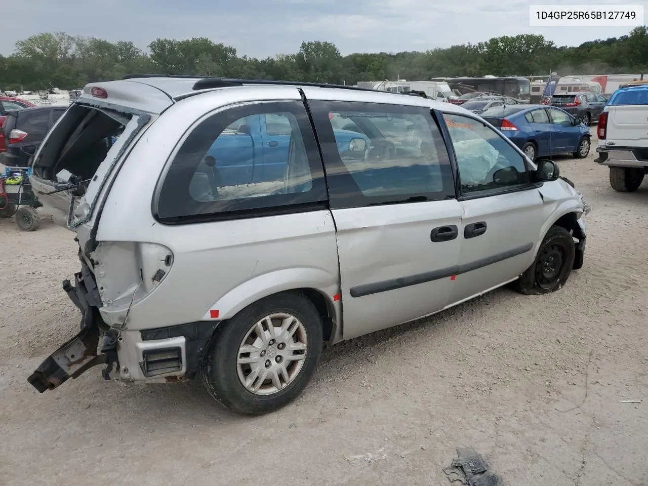 2005 Dodge Caravan Se VIN: 1D4GP25R65B127749 Lot: 68099104