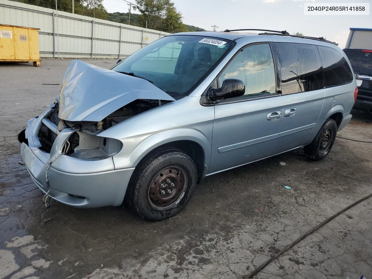 2005 Dodge Grand Caravan Se VIN: 2D4GP24R05R141858 Lot: 68324054