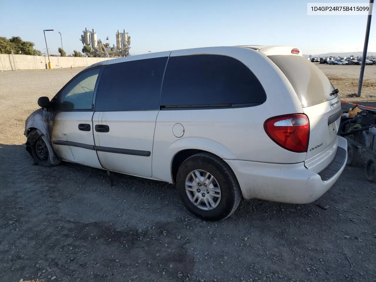 2005 Dodge Grand Caravan Se VIN: 1D4GP24R75B415099 Lot: 71388554