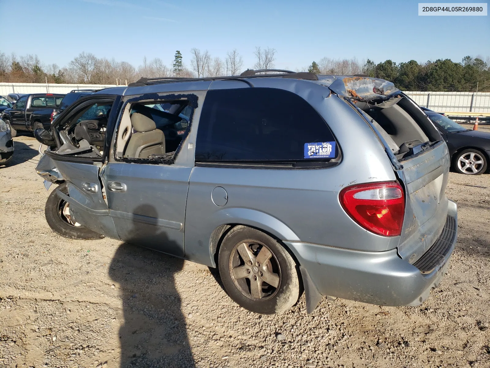 2005 Dodge Grand Caravan Sxt VIN: 2D8GP44L05R269880 Lot: 79513833