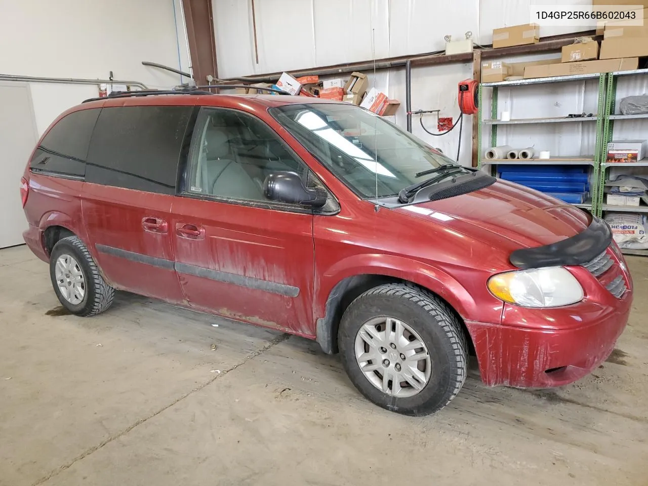 2006 Dodge Caravan Se VIN: 1D4GP25R66B602043 Lot: 51336244