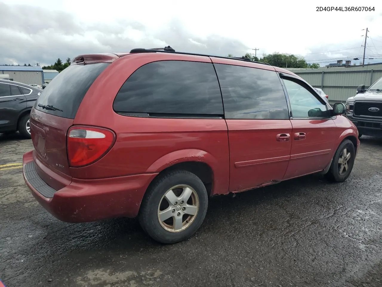 2006 Dodge Grand Caravan Sxt VIN: 2D4GP44L36R607064 Lot: 54939904