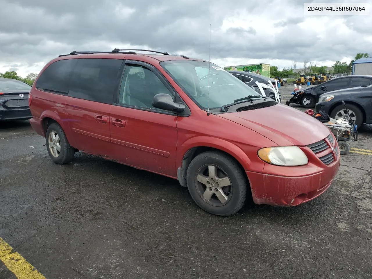 2006 Dodge Grand Caravan Sxt VIN: 2D4GP44L36R607064 Lot: 54939904