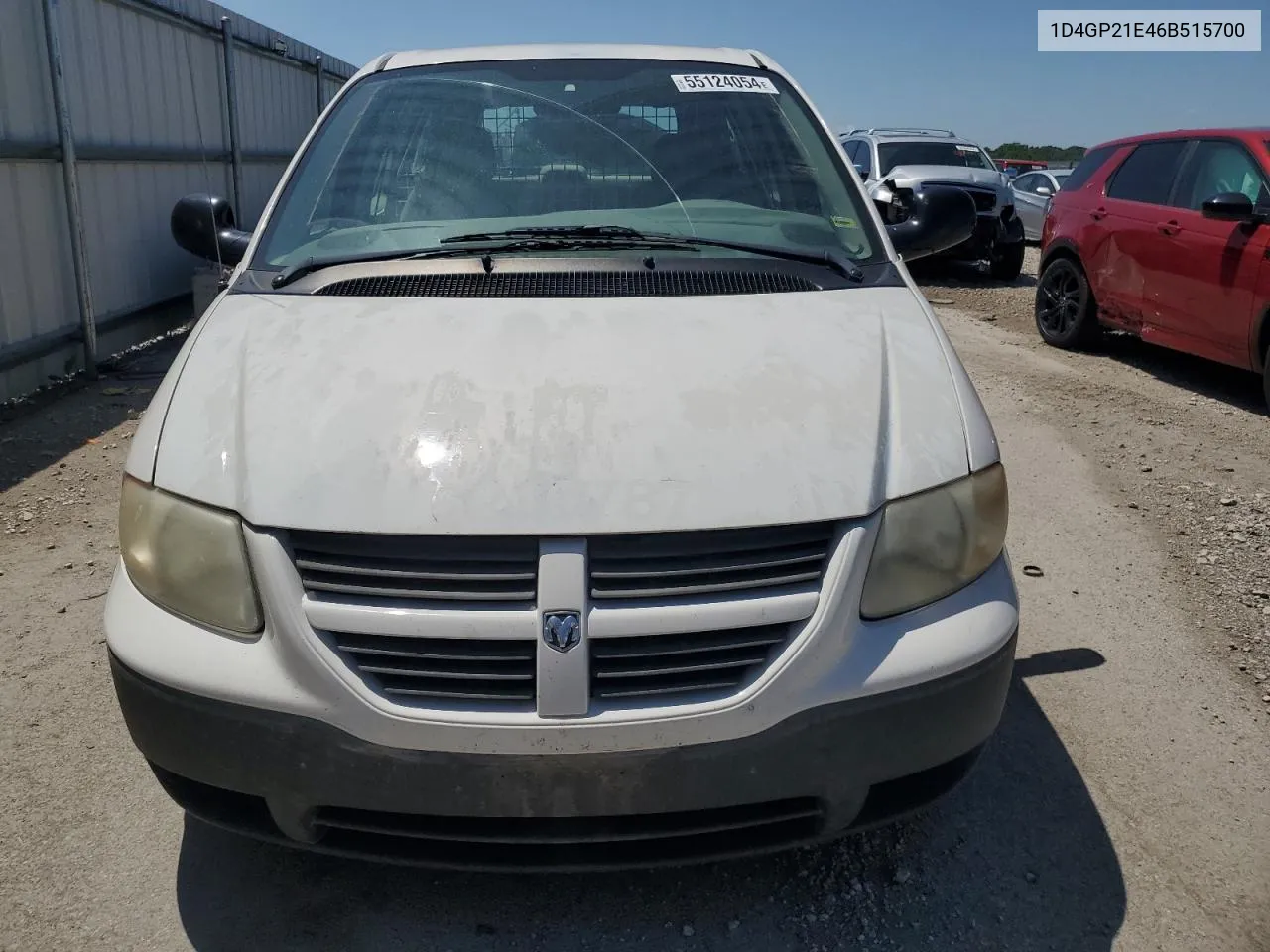 2006 Dodge Caravan C/V VIN: 1D4GP21E46B515700 Lot: 55124054