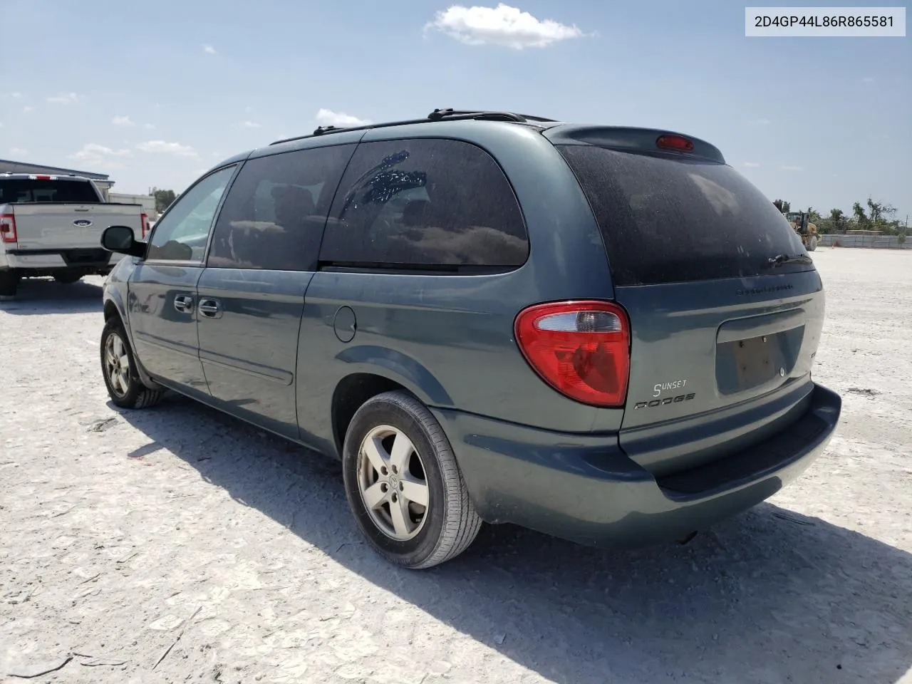 2006 Dodge Grand Caravan Sxt VIN: 2D4GP44L86R865581 Lot: 55661644