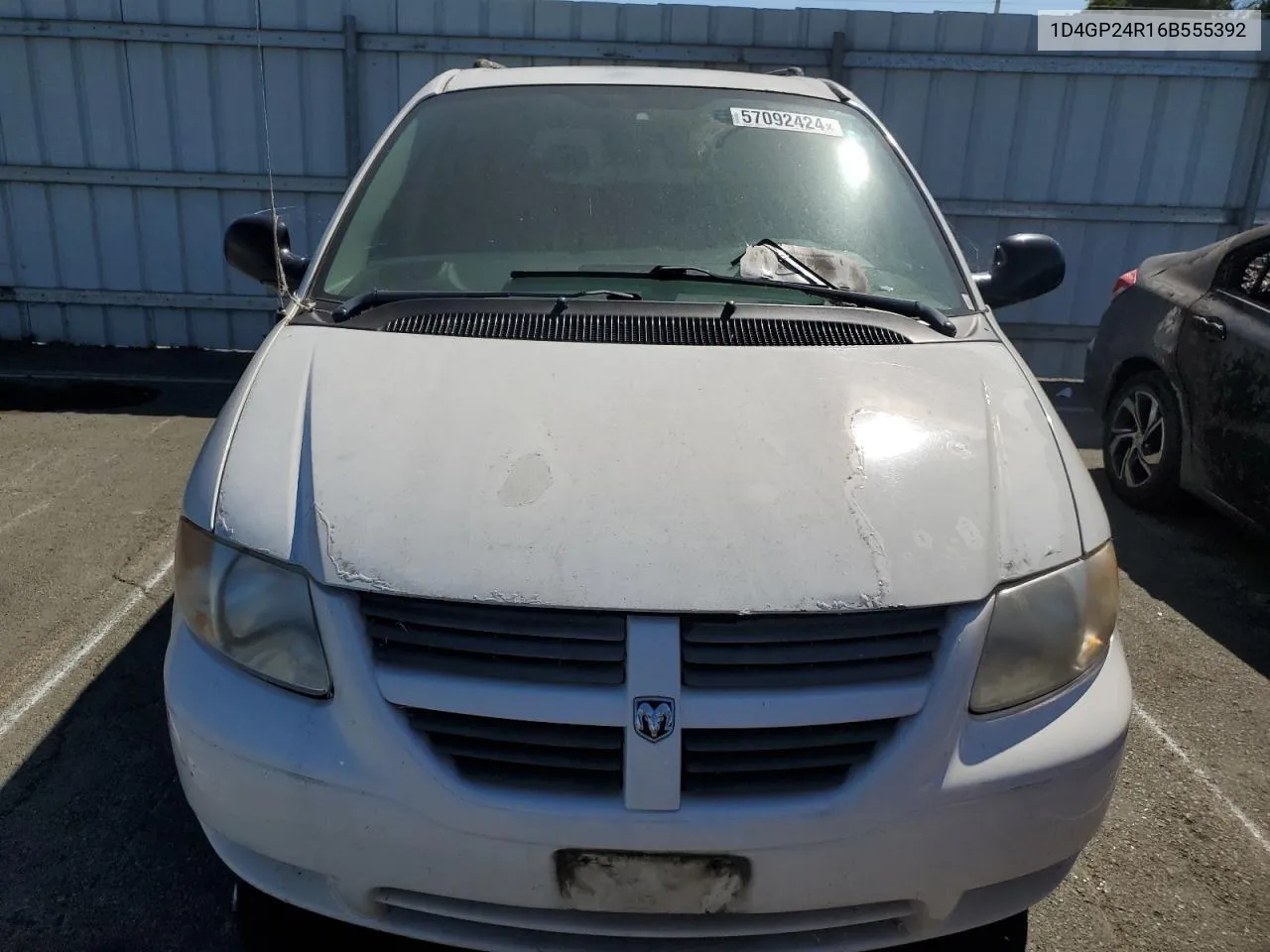 1D4GP24R16B555392 2006 Dodge Grand Caravan Se