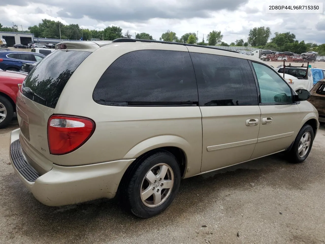 2D8GP44L96R715350 2006 Dodge Grand Caravan Sxt