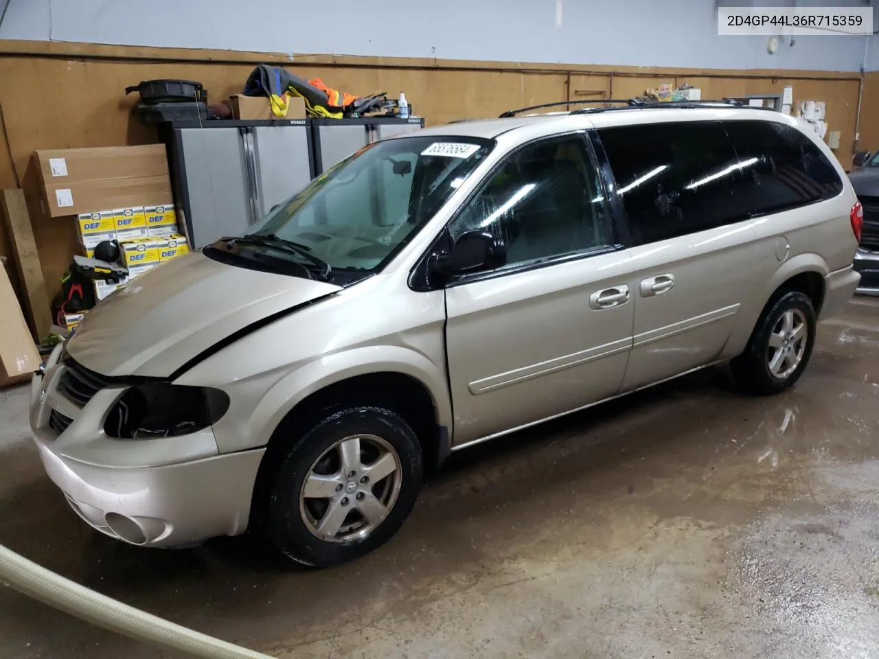 2006 Dodge Grand Caravan Sxt VIN: 2D4GP44L36R715359 Lot: 65576564