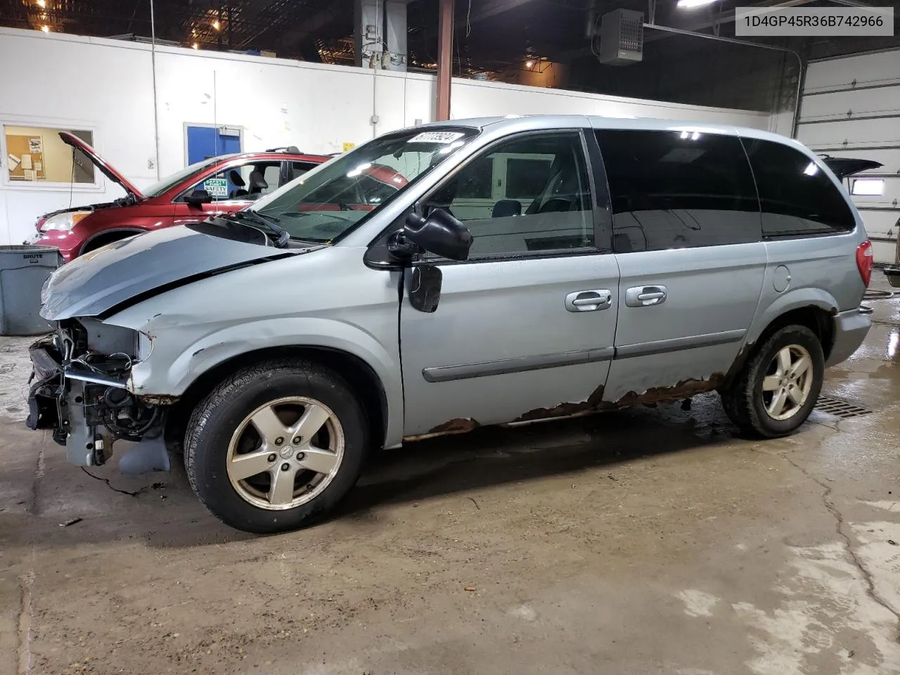 1D4GP45R36B742966 2006 Dodge Caravan Sxt