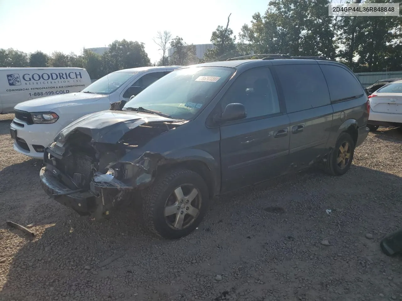 2006 Dodge Grand Caravan Sxt VIN: 2D4GP44L36R848848 Lot: 70537134