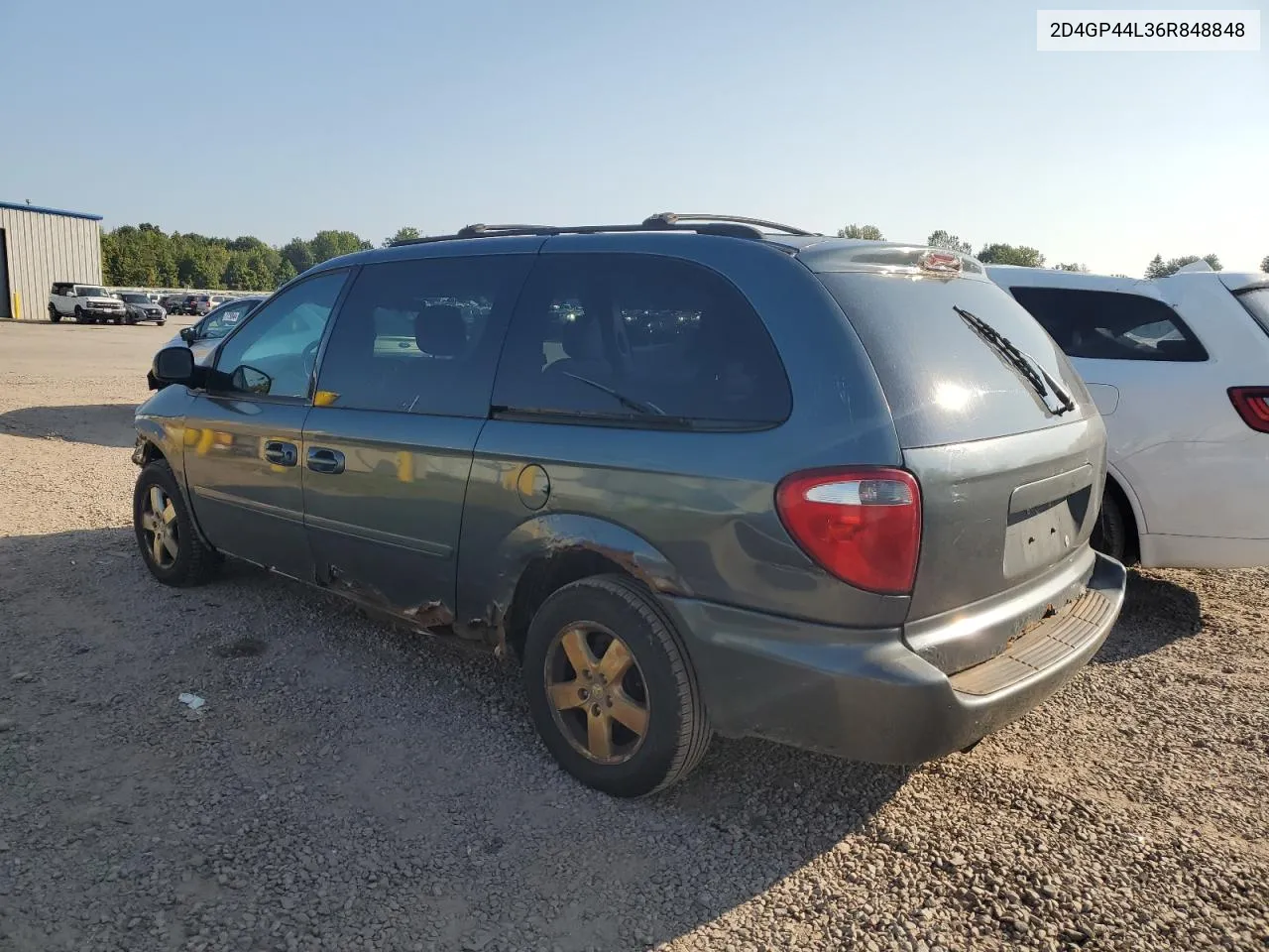 2006 Dodge Grand Caravan Sxt VIN: 2D4GP44L36R848848 Lot: 70537134