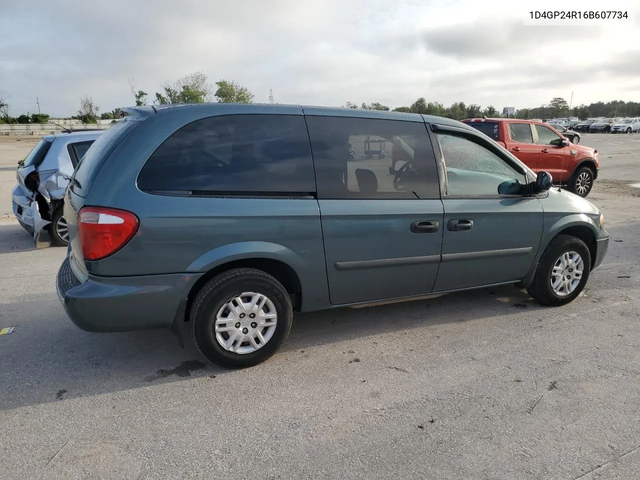 2006 Dodge Grand Caravan Se VIN: 1D4GP24R16B607734 Lot: 71552854